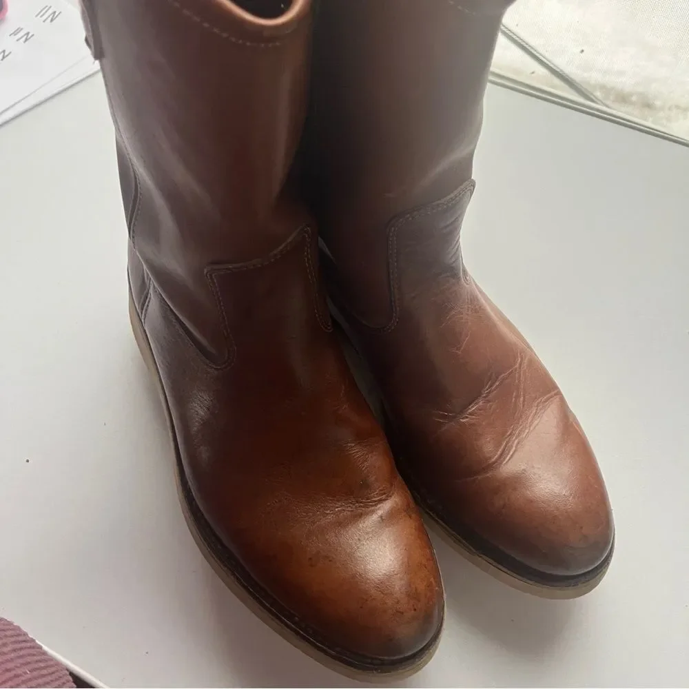 Men's Brown Leather Boots